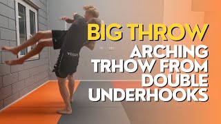 BIG THROW Arching throw from double underhooks [upl. by Rusel]