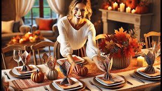 🍁 Wobeny 40 Pack Fall Thanksgiving Paper Napkins  Best Autumn Napkins 🍁 [upl. by Jadda785]