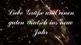 Liebe Grüße und einen guten Rutsch ins neue Jahr  Grußvideo zum Versenden [upl. by Christyna]