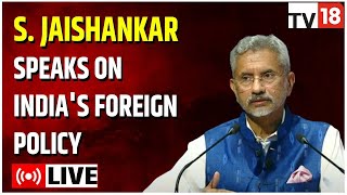 LIVE Jaishankar On Indias Foreign Policy  IndiaChina Border Issues  IIM Ahmedabad  CNBCTV18 [upl. by Tingey986]