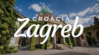 Turismo na Croácia  O que fazer na capital ZAGREB  Croácia  Ep 1 [upl. by Daphie]