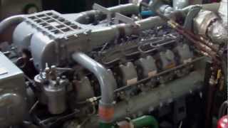 Towboat MUFLON9 MAN Marine diesel engines [upl. by Fassold774]