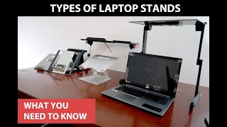 Types of Laptop Stands and their Ergonomics Watch This Before you Buy [upl. by Cappella966]