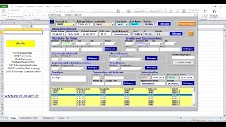 Stallreinigung  und Stalldesinfektionsprotokolle in Excel erstellen [upl. by Ojoj103]