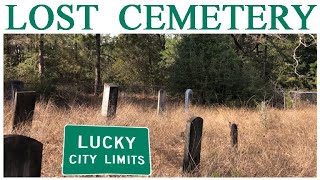 Uncovering the Lost Blume Family Cemetery and Rare White Bronze Zinc Headstone  Cotton Plantation [upl. by Alyakem]