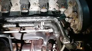 2002 AUDI A4 B6 18T TURBO COOLANT LINE PART 1 [upl. by Jenne]