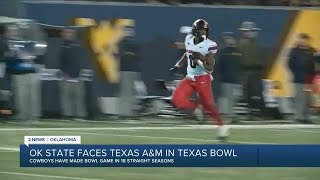 OK State Faces Texas AampM in Texas Bowl [upl. by Gerhard914]