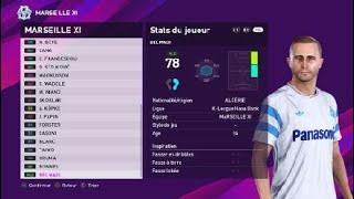 Pes 2020 Olympique de Marseille Classic  clasico olympique marsiglia [upl. by Qerat261]