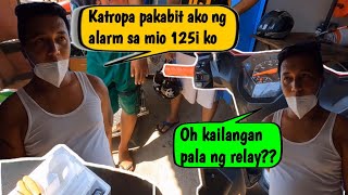 EP8  ITO YUNG DAPAT MONG MALAMAN BAGO KA MAGKABIT NG ALARM SA YAMAHA MIO 125i BASIC TIKNEK 😉😉 [upl. by Suki]