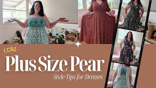 Dressing a Plus Size Pear Shaped Body  Flattering amp Comfortable Dress Styles [upl. by Annej]