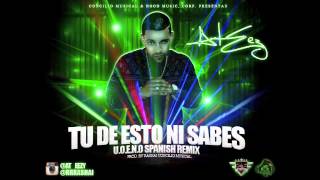 At Eez  Tu De Esto Ni Sabes UOENO  Spanish Remix [upl. by Howell991]