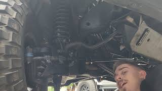 BDS Steering Stabilizer Installation On My 1995 F150 XLT 4X4 [upl. by Trebloc]