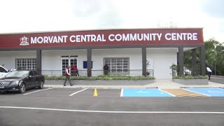 Morvant Central Community Centre Opens [upl. by Abisia]