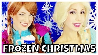 Elsa and Anna FROZEN Christmas songs with Olaf [upl. by Nedrud]