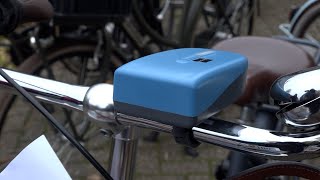 Leerlingen meten fijnstof in de stad met Snuffelfietsen [upl. by Athenian]