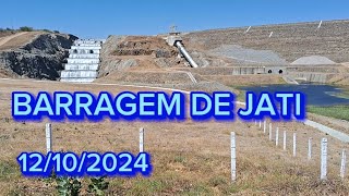 Barragem de Jati Transposição do Rio São Francisco em 12102024 [upl. by Hctim]