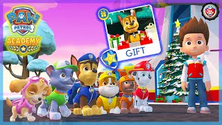 Paw Patrol Christmas Academy  New Update Chases Gift amp Learning English 汪汪隊立大功學院  解鎖阿奇的最新聖誕禮物 [upl. by Cote]