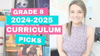 HOMESCHOOL CURRICULUM CHOICES GRADE 8  Homeschool curriculum  Generations Notgrass amp more [upl. by Stenger]