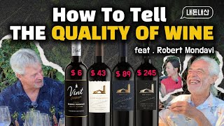 Two Masters of Wine Blind taste  Robert Mondavi Cabernet Sauvignons at prices ranging from 6250 [upl. by Ietta502]