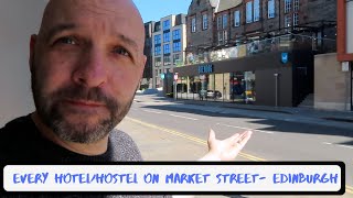 Every HotelHostel on Market Street Edinburgh [upl. by Derag]