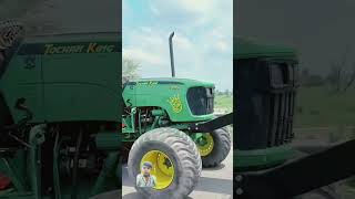 automobile tochanlovers modified tochanking farmer 5050d trectr stunt farming [upl. by Kalman966]