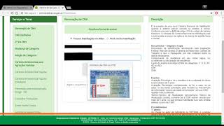 RENOVAÇÃO DA CNH PELO SITE DO DETRANCE 2018 [upl. by Ynneg517]