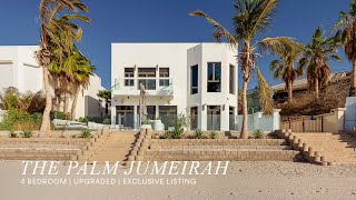 Inside a 4 Bedroom Villa in Palm Jumeirah  WITH ICONIC VIEWS OF DUBAI [upl. by Siari802]