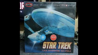 1350 USS Enterprise Refit By Polar Lights Updated Build Series Pt 1 [upl. by Puff]