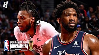 Cleveland Cavaliers vs Philadelphia 76ers  Full Game Highlights  2023 InSeason Tournament [upl. by Lamak]