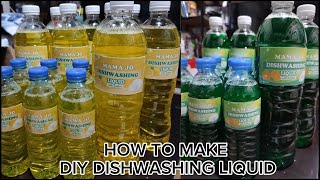 quotHOW TO MAKE DIY DISHWASHING LIQUID  PANG SARILI AT PWEDE RING PANG BUSINESS 🫧💸quot  MD film official [upl. by Rod863]