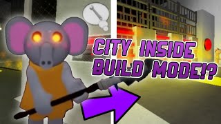 I RECREATED CITY IN BUILD MODE  Piggy Build Mode Map [upl. by Hendricks]