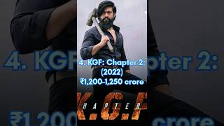 Top five indian movies worldwide collection top bahubali jawan rrr kgf [upl. by Etaner647]