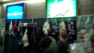 IceCats jersey display on IceCats Night [upl. by Annaek108]