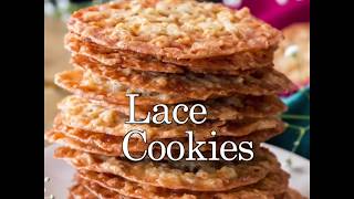 Lace Cookies [upl. by Salomo]