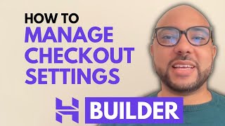 How to Manage Checkout Settings in Hostinger Website Builder [upl. by Nosnehpets]