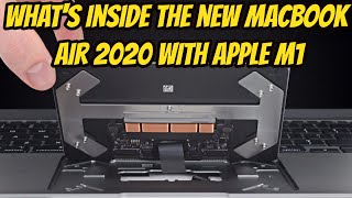 Whats Inside The New MacBook air 2020 M1 Apple silicon Edition [upl. by Ardnalac]