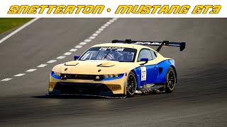 ACC  RACE FANS  SNETTERTON  GT3 SERIES DOSE DUPLA  RACE 2X 35MIN  MUSTANG GT3 [upl. by Udele657]