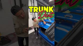 Pdr tutorial  how to fix a dent autobodyrepair paintlessdentrepair cardentrepair [upl. by Artema]