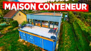 Maison CONTAINER de 165m2 Écologique amp Abordable [upl. by Leandra]