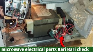 repair microwave and check  micro oven repair hindi Urdu👌🔌 [upl. by Latsyek]