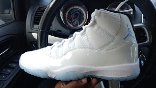 Jordan Retro 11 Columbia aka legend blue [upl. by Ambrosane]