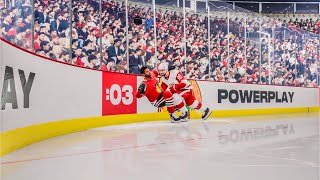 Chicago Blackhawks vs Detroit Red Wings 1162024 NHL 25 Gameplay [upl. by Erodisi]