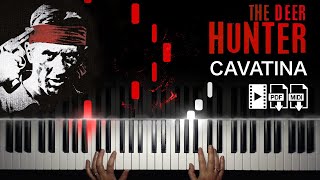 Cavatina  The Deer Hunter  Piano Tutorial  Sheet music  MIDI [upl. by Ris]