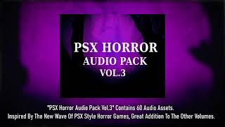 quotPSX Horror Audio Pack Vol3quot Preview [upl. by Cairistiona]