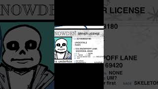 Drivers LiSans undertale undertalecomicdub comicdub undertalecomic comicsans [upl. by Tench]