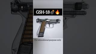 GSh18 How This Modern Russian Pistol Works  Quick Breakdown [upl. by Moorish]