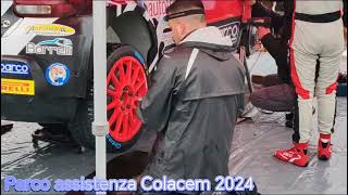 rally dei laghi 2024 Colacem assistenza [upl. by Aiekan]