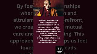 Love as Compassion and Altruism Inspired by Dalai Lama 18  motivation love philosophy [upl. by Adiazteb]