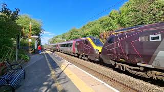 Cross Country Class 220 Voyagers Passing Coseley Station [upl. by O'Donoghue347]