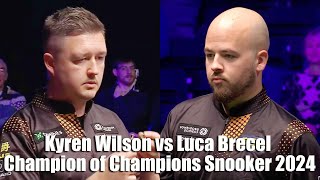 Kyren Wilson vs Luca Brecel Champion of Champions Snooker 2024 snookerchampionship [upl. by Almund]